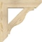 Ekena Millwork Funston Slat Rough Sawn Bracket w/ Offset Brace, Douglas Fir, 6"W x 22"D x 22"H BKT0604X22X22FST06RDF - alternate 2